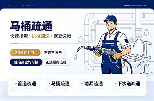 安阳马桶疏通