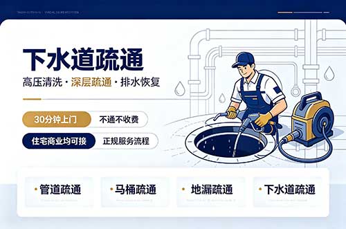 安阳下水道疏通