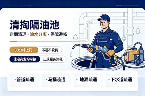 安阳清掏隔油池